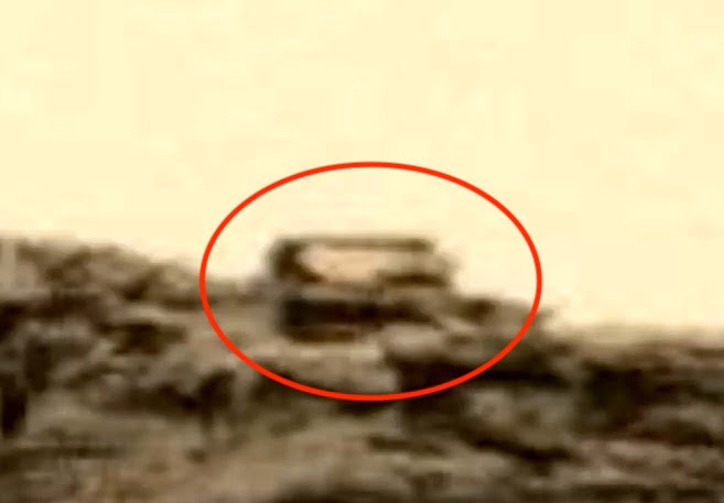 Estatua Alien y edificio encontrados en Marte en fotografías de la NASA 2 Estatua Alien y edificio encontrados en Marte en fotografías de la NASA
