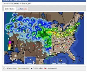 Prueba de que existe modificación en el clima