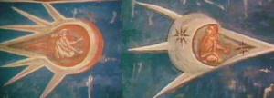 Antiguas pinturas de OVNIS