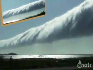 Vídeo de una gran nube 'Morning Glory'