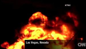 El fuego de la explosión de un transformador ilumina Las Vegas - más de 39 Incidentes con transformadores el mes pasado