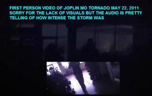 Vídeo en primera persona del tornado de Joplin