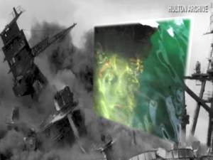 Misteriosa figura aparece en la foto tomada por una familia durante su visita a USS Arizona Memorial, en Pearl Harbor