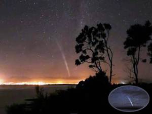 Astronauta graba al cometa Lovejoy desde la Estación Espacial - 21 de diciembre 2011