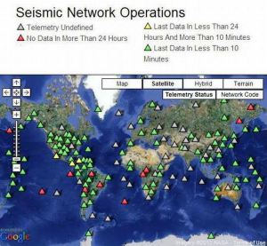 Decenas de plumas (columnas de erupción) - 10 estados al mismo tiempo, EE.UU. - 26 de marzo de 2012