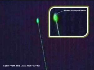 africa phenomenon1 - Strange Phenomenon seen from the I.S.S. over Africa April 2012