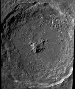 Crater Tycho - Tycho Crater Face of Easter Island Statue on the Moon?