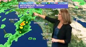 NBC: "Boom Misterioso' se siente y se escucha en San Diego (anomalía de radar - Militar ¿'chaff'?) - 13 de abril 2012