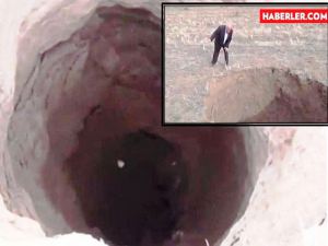 sinkhole - 30 Meter Deep Sinkhole Opens Up In Erzincan, Turkey