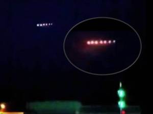 UFO Hurley Michigan - Huge UFO in the night sky over Hurley, Michigan (Analysis)
