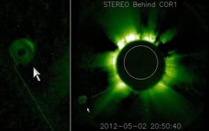 ufo sun laaser - Huge donut shaped UFO with Lasers appears near our Sun May 2, 2012 ufo sun laaser - Huge donut shaped UFO with Lasers appears near our Sun May 2, 2012