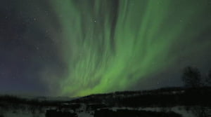 Vídeo con 2000 horas de auroras boreales 1 Vídeo con 2000 horas de auroras boreales