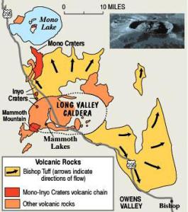 LongValleyMap Super Volcanic Eruptions with the Potential to End Civilizations