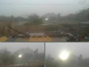 Extrañas luces filmadas en Bolivia, 25 de junio 2012