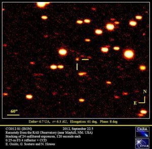 Cometa ISON C/2012 S1 Cometa ISON C/2012 S1