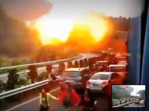 Explosión mortal en tunel de China