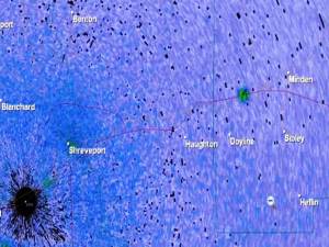 Objeto misterioso en explosión en Louisiana Objeto misterioso en explosión en Louisiana