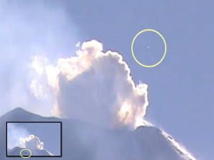 OVNI UFO Volcán OVNI UFO Volcán