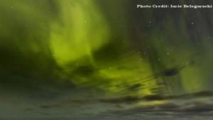 ¿Increíble cara alienígena en la Aurora Boreal? - 20 de noviembre 2012