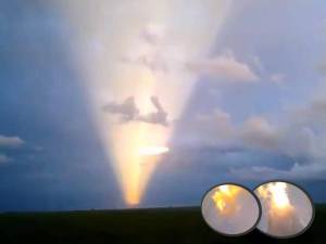 Rayos anticrepusculares Rayos anticrepusculares