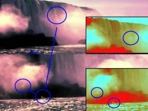 OVNI en las Cataratas del Niágara