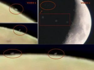 OVNIs en la luna