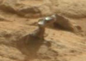 Anomalía captada por la Mars Curiosity en Marte Anomalía captada por la Mars Curiosity en Marte