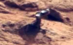 Anomalía captada por la Mars Curiosity en Marte Anomalía captada por la Mars Curiosity en Marte