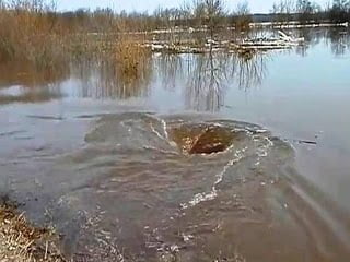 Remolino en Dviete, Letonia