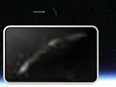 Anomalies flying objects above surface moon