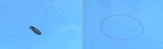 Misteriosos anillos 'OVNI' aparecen sobre Copenhague - 2013