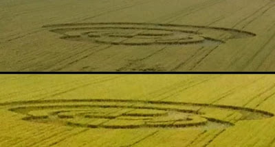 7 formaciones de Círculos de la Cosecha descubiertos en el Reino Unido e Italia - junio 2013