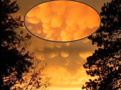 Increíbles nubes Mastodónticas y cielo loco en la península superior de Míchigan - 23 de julio 2013