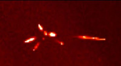 OVNIs congregados alrededor del sol - 23 de julio 2013