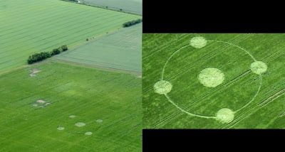 7 formaciones de Círculos de la Cosecha descubiertos en el Reino Unido e Italia - junio 2013