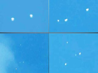 OVNI expulsando orbes, México - 13 de agosto 2013