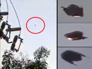 OVNI filmado en México poco antes del terremoto de 7,2 grados del 18 de abril 2014