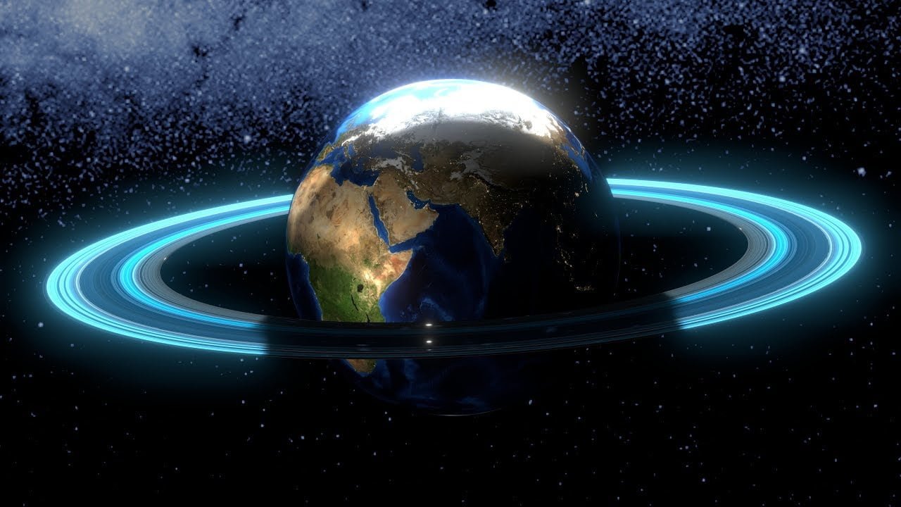 Como Se Veria La Tierra Con Anillos