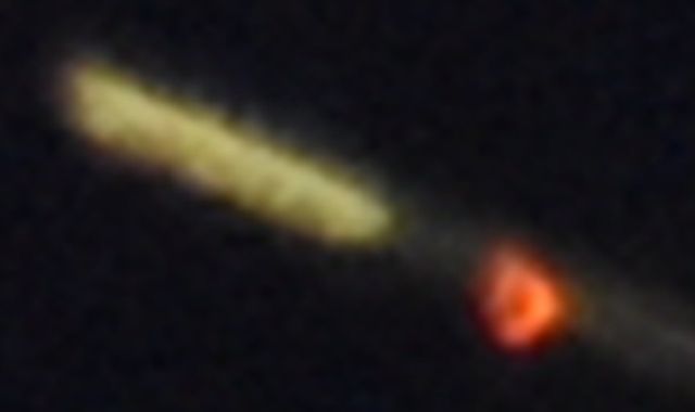 Raro avistamiento de tecnología alienígena avanzada al lado del planeta Venus