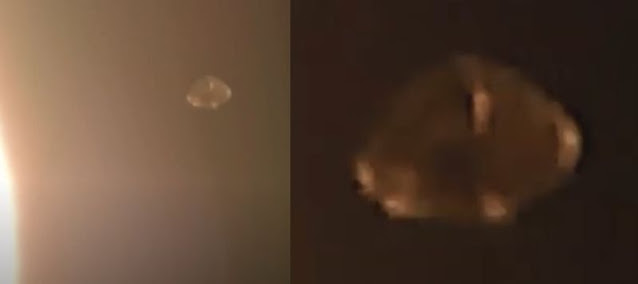 Impresionante nave extraterrestre volando alrededor del sol captado por la cámara - 17 de julio de 2020