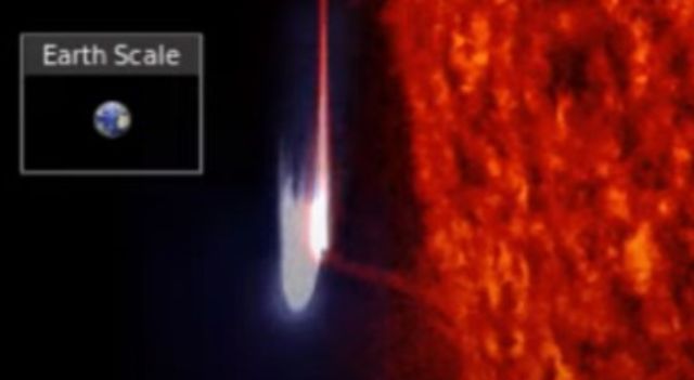 Satélite de la NASA captura una extraña "anomalía similar a un ovni" cerca del sol