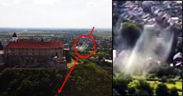 UFO-Fastwalker casi golpea un dron amateur sobre Mukachevo, Ucrania - 24 de agosto de 2020